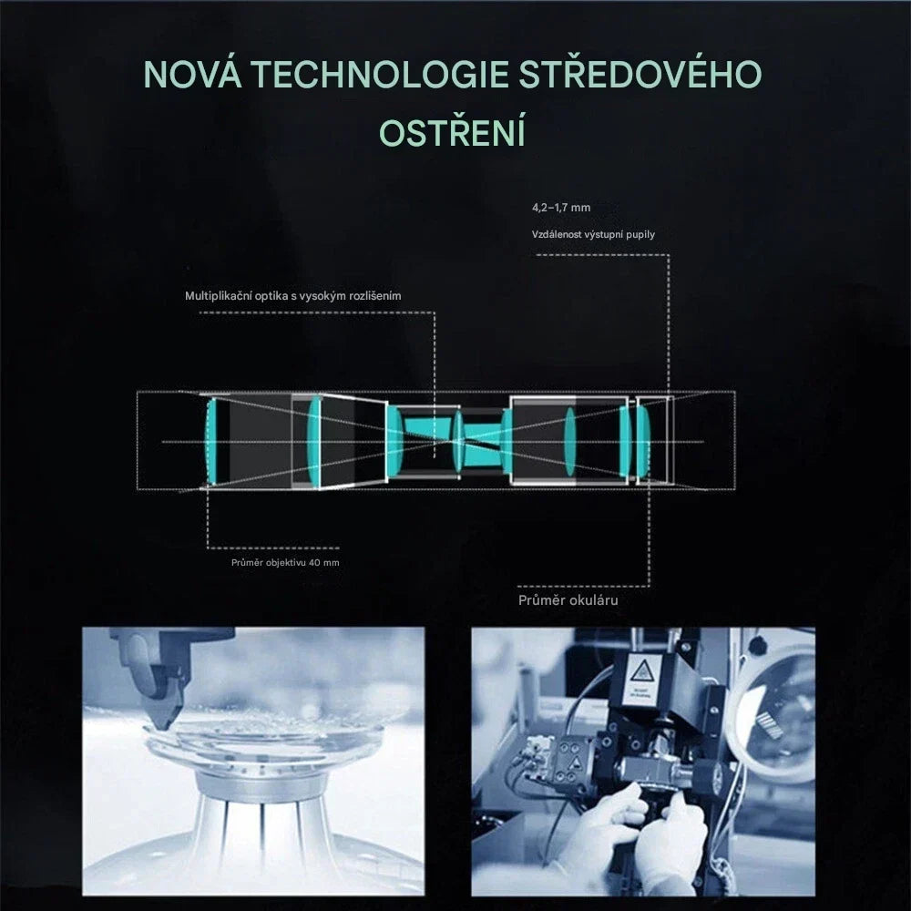 Inteligentný vonkajší ďalekohľad s vysokým rozlíšením – objavujte detaily hviezdnej oblohy bez námahy!
