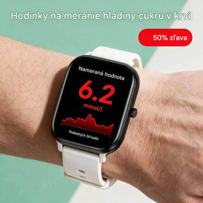 Najnovšie inteligentné hodinky 2.0 na monitorovanie hladiny glukózy v krvi