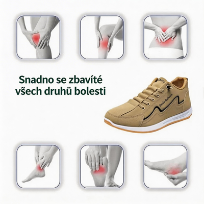 Pánska ortopedická vychádzková obuv — Celodenná chôdza bez unavených nôh! 🔥 Dnes za polovičnú cenu – Nenechajte si to ujsť!