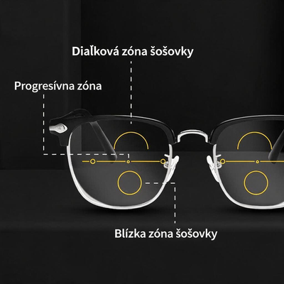 Inteligentné samozaostrovacie okuliare na čítanie pre seniorov s krátkozrakosťou aj ďalekozrakosťou – ostré videnie na blízko aj do diaľky. 🔥 Druhý pár za polovičnú cenu!
