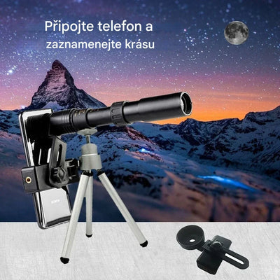 Inteligentný vonkajší ďalekohľad s vysokým rozlíšením – objavujte detaily hviezdnej oblohy bez námahy!